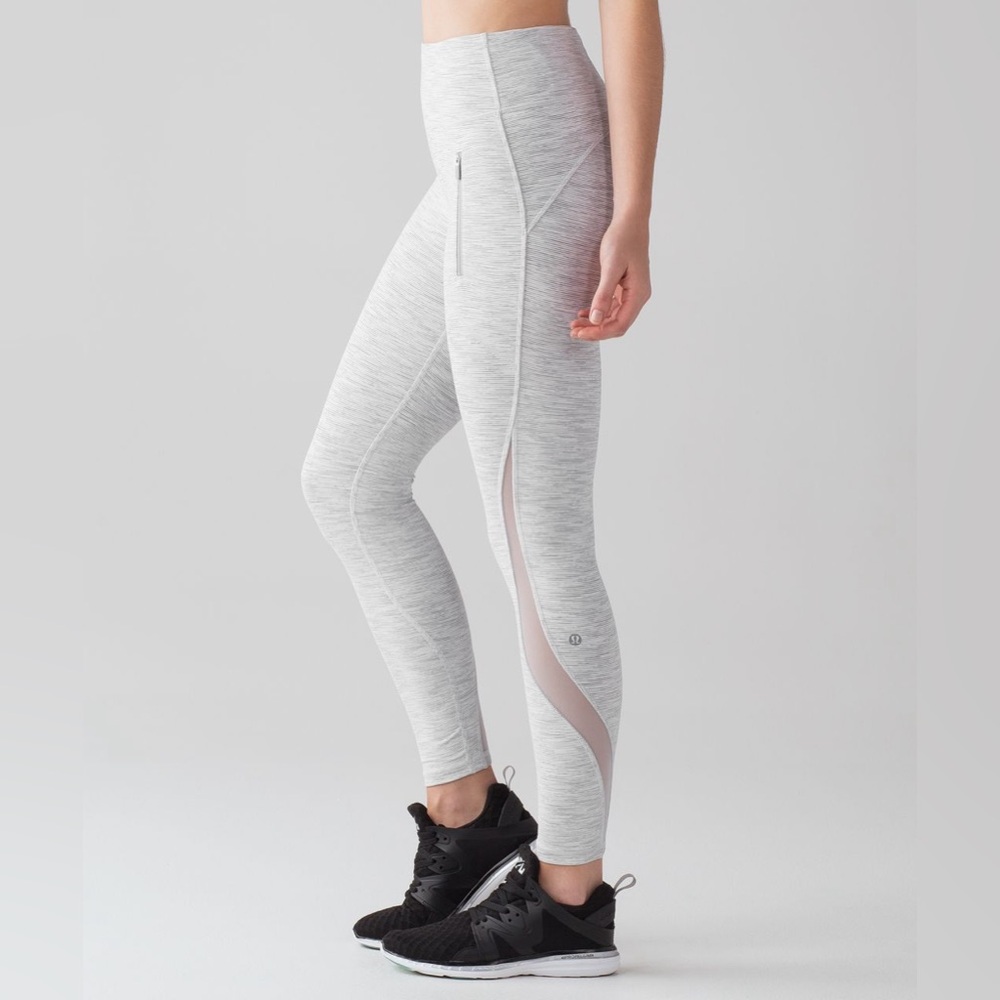 Lululemon Invigorate 7/8 Leggings Ice Grey